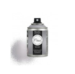 Metalliefektiga aerosoolvärv Fleur ASTON SILVER 100ml hind ja info | Kunstitarbed, voolimise tarvikud | kaup24.ee