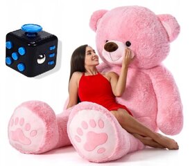 Suur kaisukaru Belsi, 200 cm, roosa hind ja info | Tüdrukute mänguasjad | kaup24.ee