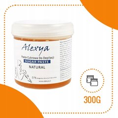 Suhkrupasta depilatsiooniks Natural, Alexya 300 g hind ja info | Depileerimisvahendid | kaup24.ee