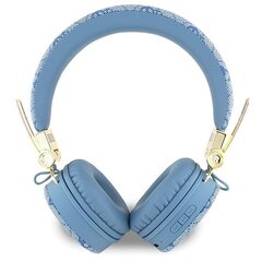 Guess słuchawki nauszne Bluetooth GUBH704GEMB niebieski|blue 4G Metal Logo цена и информация | Наушники | kaup24.ee