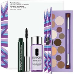 Подарочный набор Clinique Makeup Set: тушь 7 мл + средство для снятия макияжа 50 мл + тени цена и информация | Clinique Духи, косметика | kaup24.ee