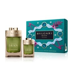 Komplekt Bvlgari Man Wood parfüümvesi, Edp 100 ml + Edp 15 ml hind ja info | Bvlgari Kosmeetika, parfüümid | kaup24.ee