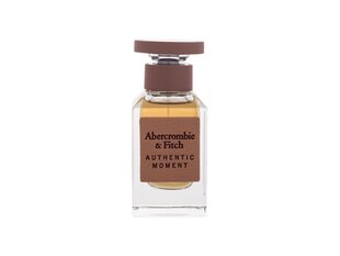 Tualettvesi Abercrombie & Fitch Authentic Moment Edt meestele, 50 ml цена и информация | Мужские духи | kaup24.ee