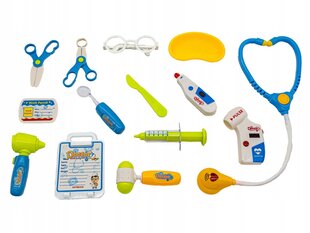 Arstikäru koos tarvikutega, komplekt arsti punane hind ja info | Arendavad mänguasjad | kaup24.ee
