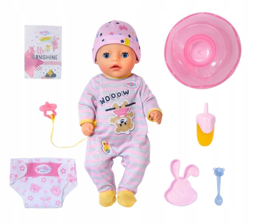 BABY born - interaktiivne nukk Little Girl Little Girl 36cm 831960 цена и информация | Tüdrukute mänguasjad | kaup24.ee