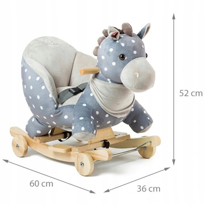 Pehme kiiktool Kinderkraft Rocking Horse цена и информация | Imikute mänguasjad | kaup24.ee