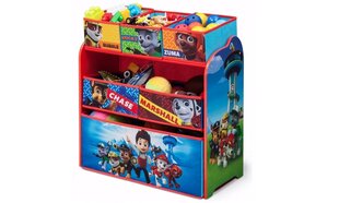 Laste mänguasjariiul, Paw Patrol kaina ir informacija | Lastetoa riiulid | kaup24.ee