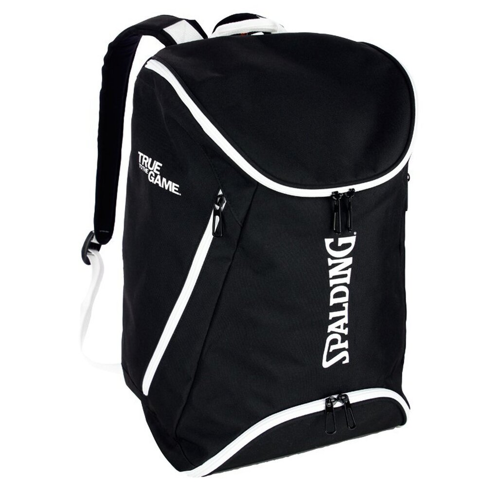 Seljakott Spalding, 40 l, must/valge цена и информация | Spordikotid, seljakotid | kaup24.ee