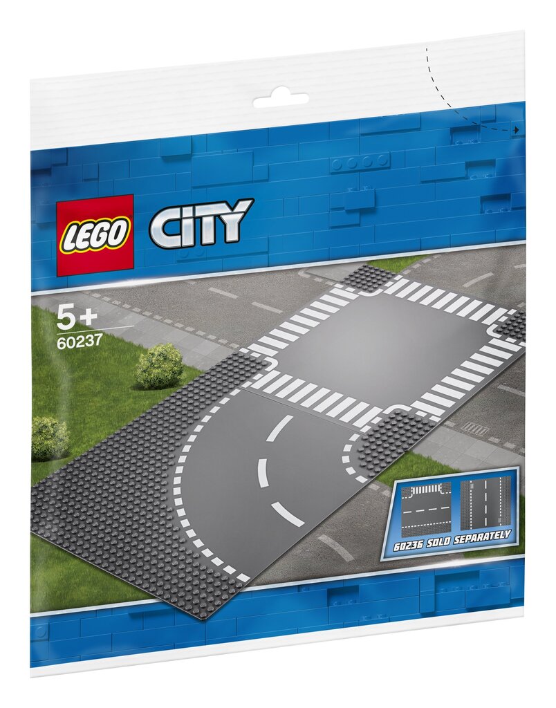 60237 LEGO® City Kurv ja ristmik цена и информация | Klotsid ja konstruktorid | kaup24.ee