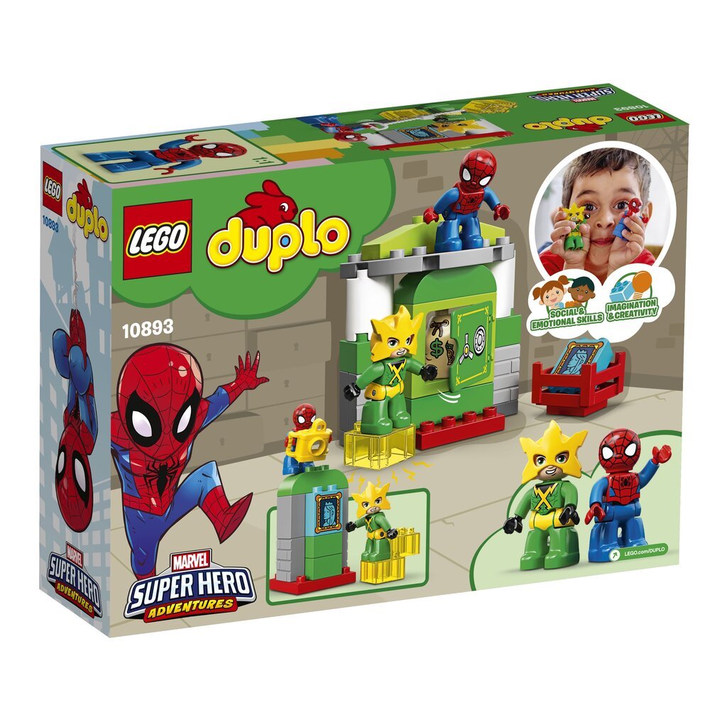 10893 LEGO® DUPLO Ämblikmees vs. Electro цена и информация | Klotsid ja konstruktorid | kaup24.ee
