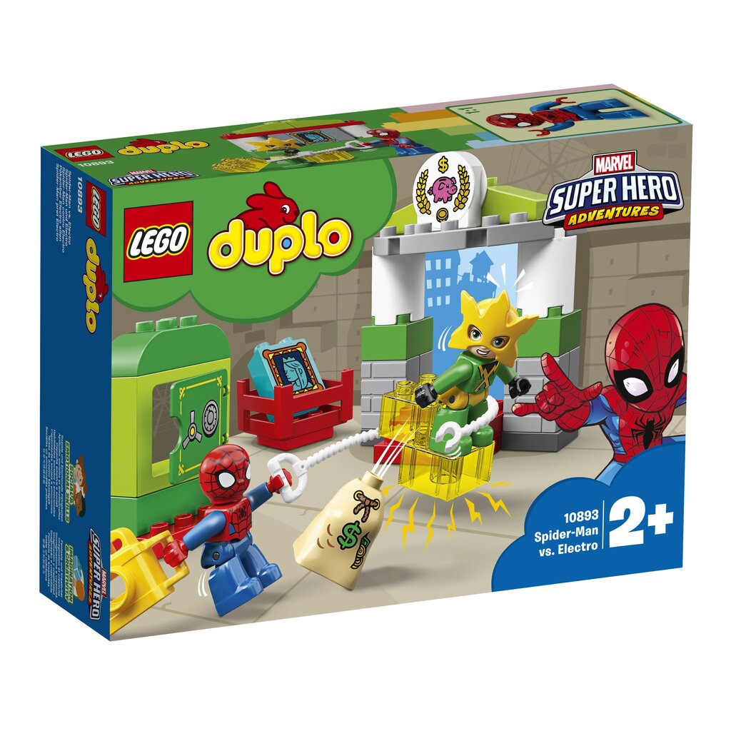 10893 LEGO® DUPLO Человек-Паук против Electro цена | kaup24.ee