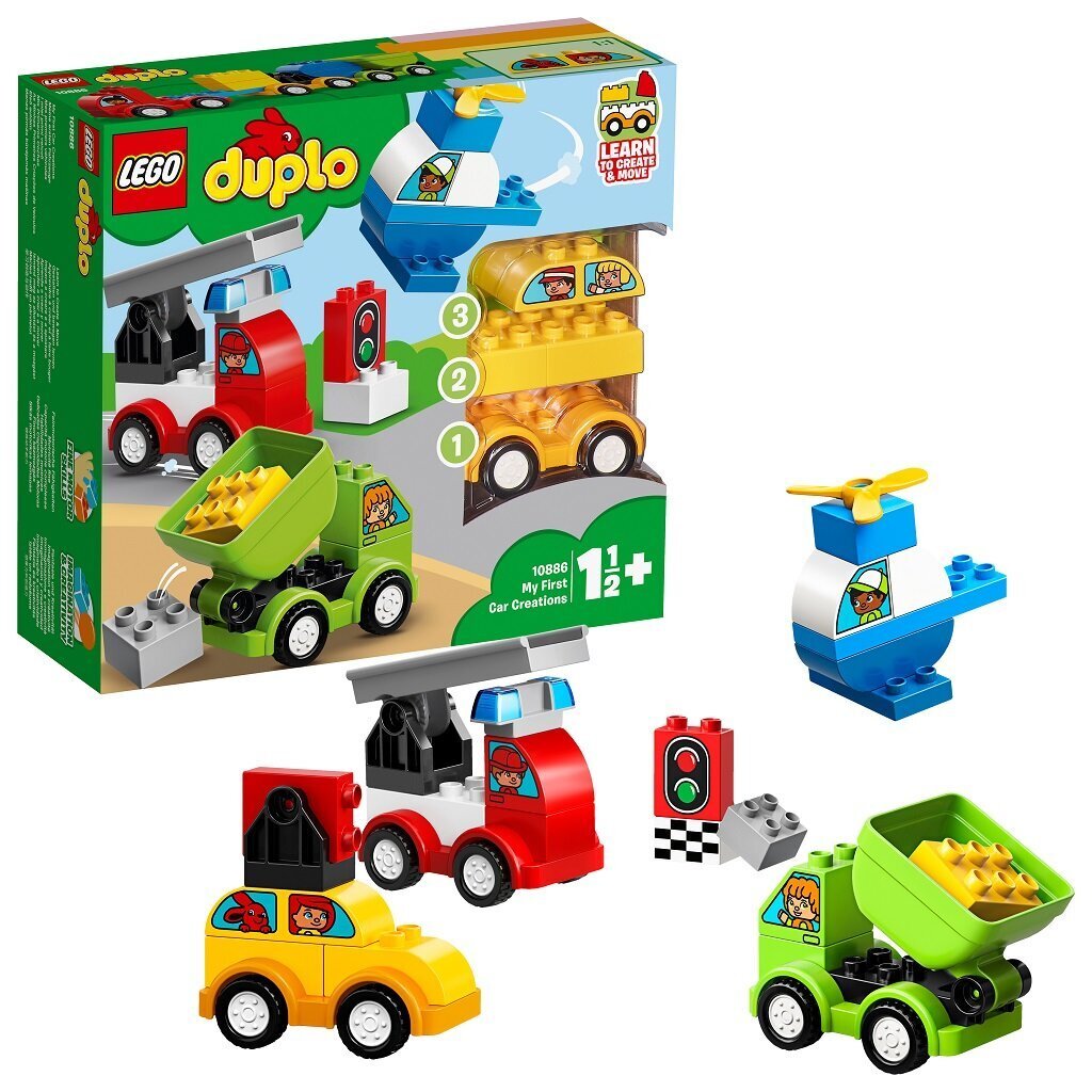 10886 LEGO® DUPLO Minu esimesed autod цена и информация | Klotsid ja konstruktorid | kaup24.ee