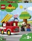 10901 LEGO® DUPLO Tuletõrjeauto цена и информация | Klotsid ja konstruktorid | kaup24.ee