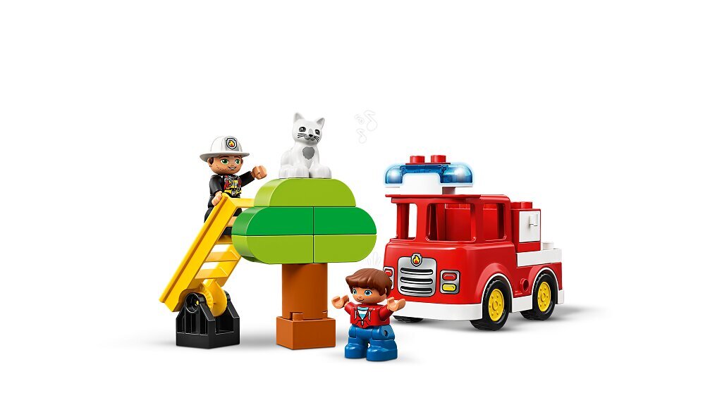 10901 LEGO® DUPLO Tuletõrjeauto hind ja info | Klotsid ja konstruktorid | kaup24.ee