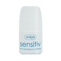 Kuuldeodorant naistele Ziaja Activ Sensitive 60 ml hind ja info | Deodorandid | kaup24.ee