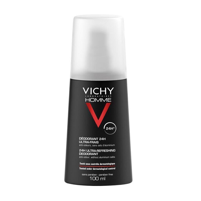 Deodorant Vichy Homme Ultra Frais meestele 100 ml цена и информация | Deodorandid | kaup24.ee