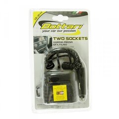 Pikendus kaabliga Bottari Two Sockets, 12/24V hind ja info | Lisaseadmed | kaup24.ee