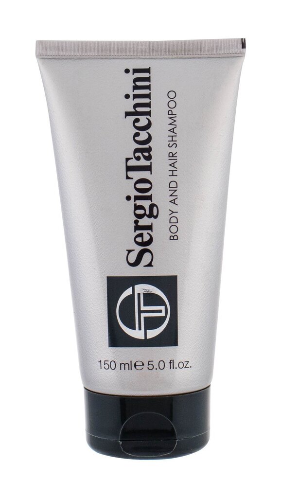 Lõhnastatud dušigeel - šampoon Sergio Tacchini Uomo meestele 150 ml цена и информация | Lõhnastatud kosmeetika meestele | kaup24.ee