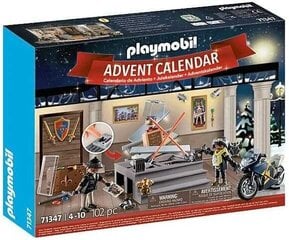 71347 Ограбление музея Адвент-календарь PLAYMOBIL®, 102 дет. цена и информация | Конструкторы и кубики | kaup24.ee