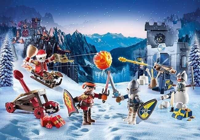 71346 Playmobil® Advendikalender Lumelahing, 127 o. hind ja info | Klotsid ja konstruktorid | kaup24.ee