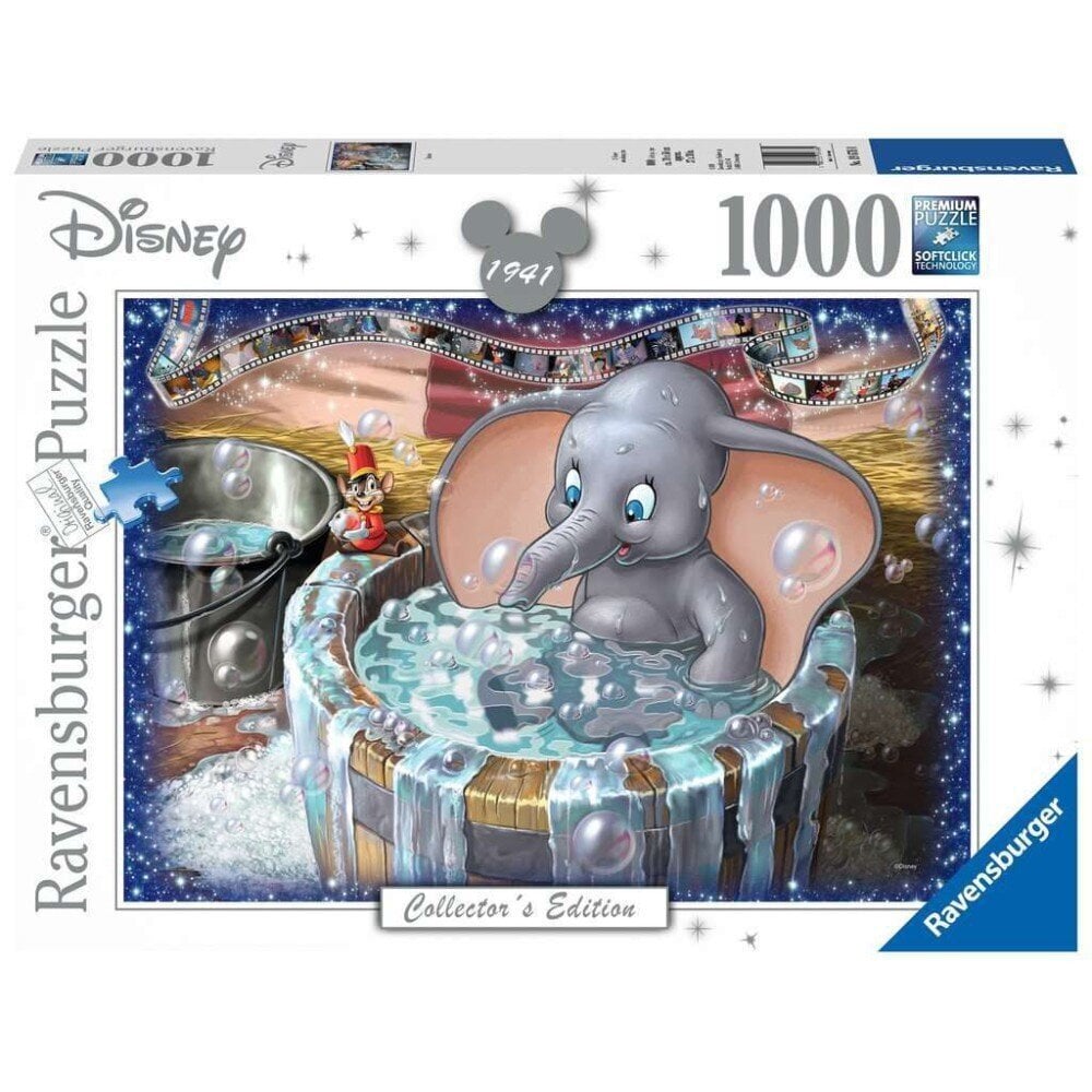 Ravensburgeri mõistatus Dumbo 1000p 19676 цена и информация | Pusled | kaup24.ee