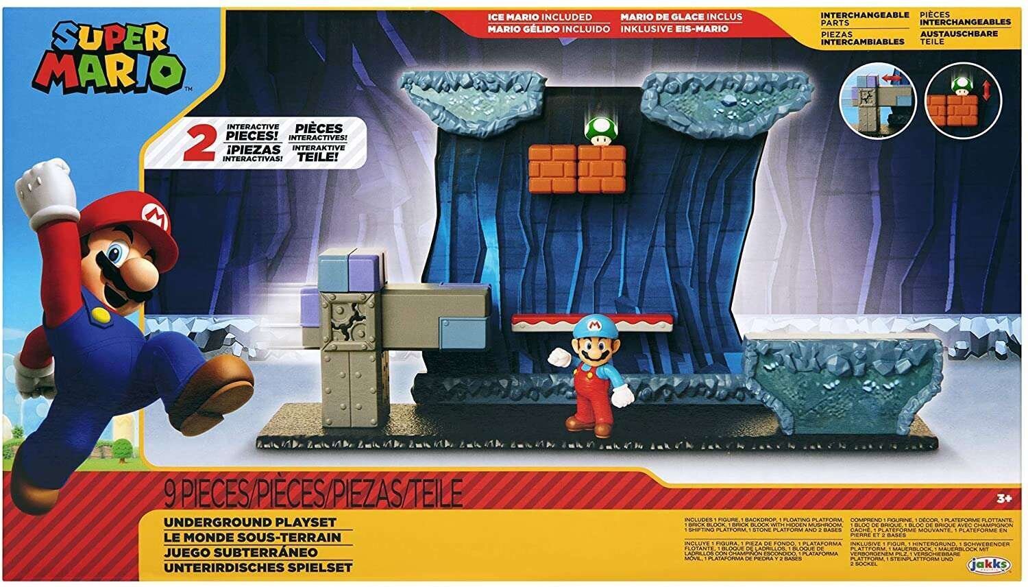 Underground komplekt Super Mario figuuriga hind ja info | Poiste mänguasjad | kaup24.ee