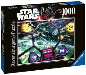 Ravensburgeri mõistatus Tähesõjad: Tie Fighter Cockpit 1000p 16920 hind ja info | Pusled | kaup24.ee