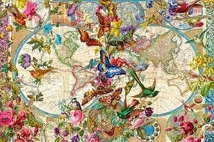 Pusle Ravensburger Flora & Fauna World Map, 3000 tk. hind ja info | Pusled | kaup24.ee