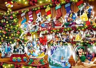 Ravensburger Disney Christmas Snowglobe Paradise 1000 -osaline pusled täiskasvanutele ja lastele vanuses 12 aastat hind ja info | Pusled | kaup24.ee