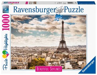 Pusle Ravensburger Pariis, 1000 tk hind ja info | Pusled | kaup24.ee