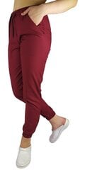 Meditsiinilised püksid naistele, punane цена и информация | Рабочая одежда | kaup24.ee