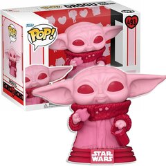 Funko Pop! Star Wars Valentine Grogu 493 60124 цена и информация | Развивающий мелкую моторику - кинетический песок KeyCraft NV215 (80 г) детям от 3+ лет, бежевый | kaup24.ee