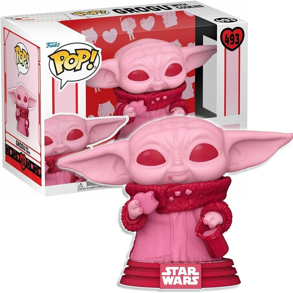 Kuju Funko Pop! Star Wars Valentine Grogu 493 60124 цена и информация | Fännitooted mänguritele | kaup24.ee