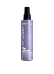 Juukseid helendav toonik Matrix Total Results So Silver Toning Spray, 200 ml hind ja info | Maskid, õlid, seerumid | kaup24.ee