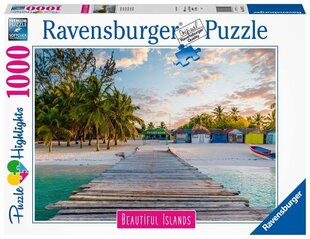 Ravensburgeri mõistatus Maldiivid Paradise 1000p 16912 hind ja info | Pusled | kaup24.ee