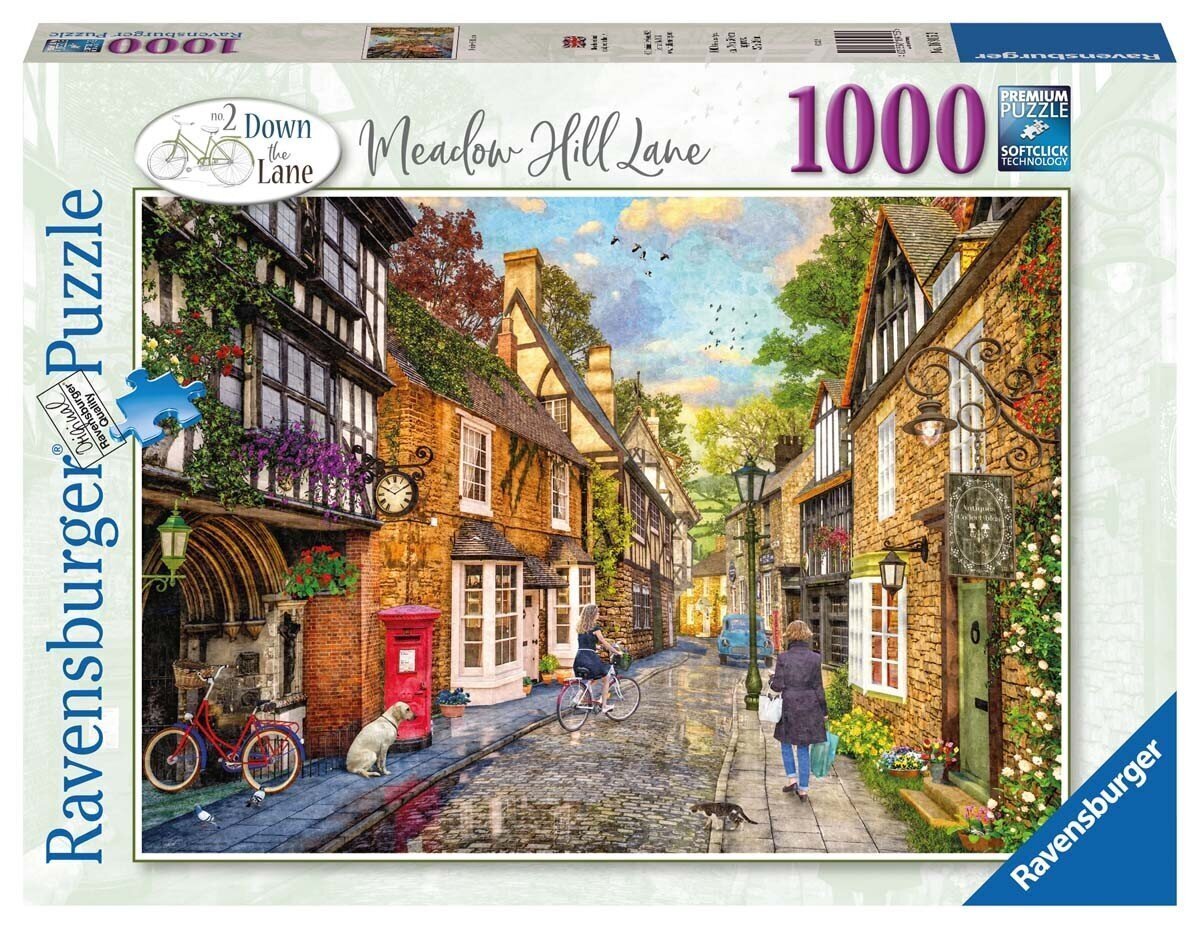 Pusle Ravensburger Meadow Hill Lane, 1000 tk цена и информация | Pusled | kaup24.ee