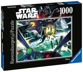 Pusle Ravensburger Star Wars, 1000 tk hind ja info | Pusled | kaup24.ee