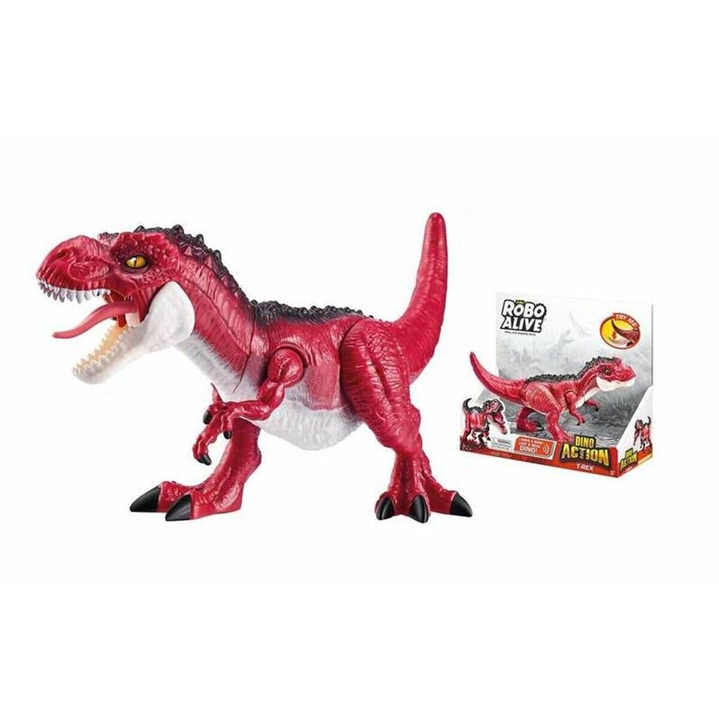 Dinosaurus Zuru Robo Alive Dino Action T-Rex Red, liigendosad hind ja info | Poiste mänguasjad | kaup24.ee