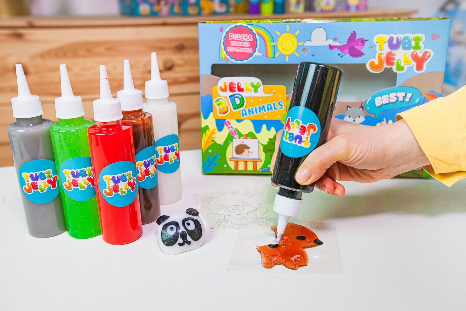 Loominguline komplekt Tubi Jelly Animals TU3320 hind ja info | Arendavad mänguasjad | kaup24.ee