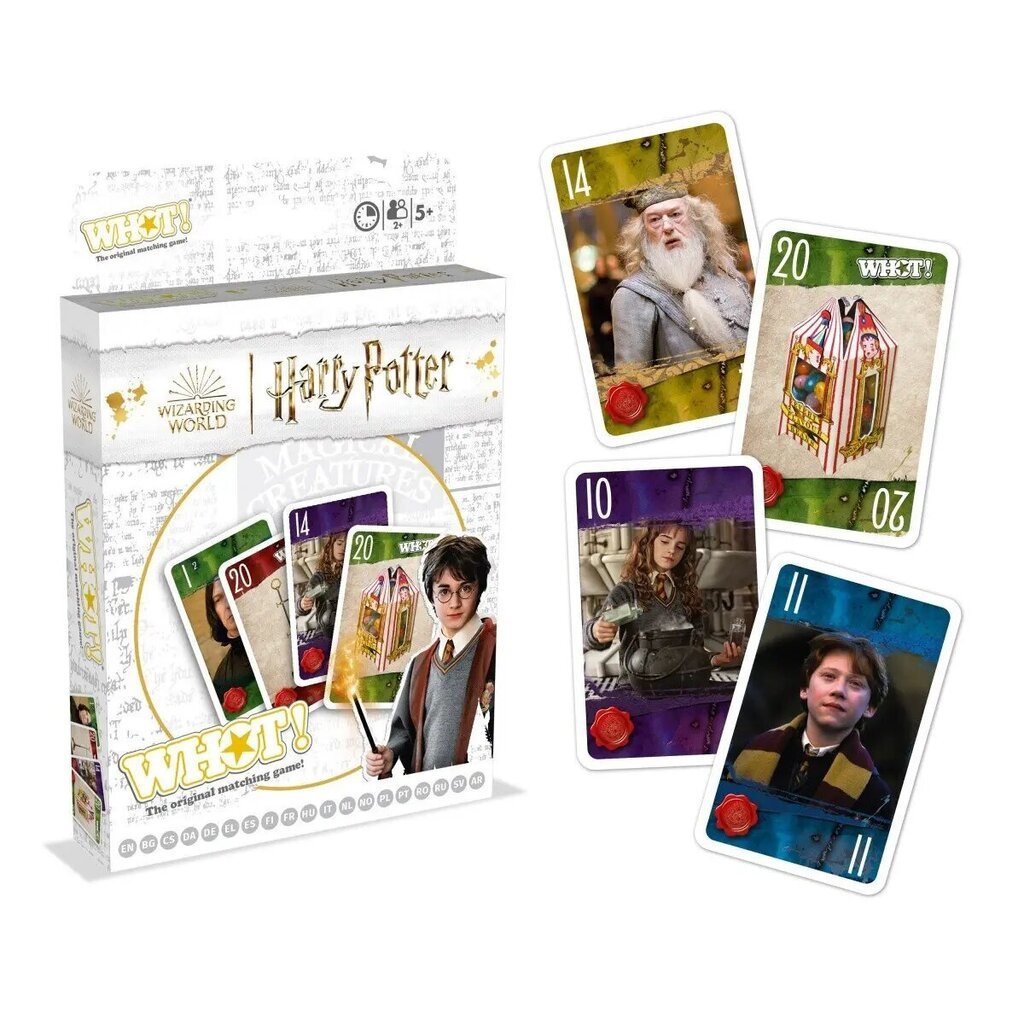 Lauamäng Whot! Harry Potter цена и информация | Lauamängud ja mõistatused | kaup24.ee