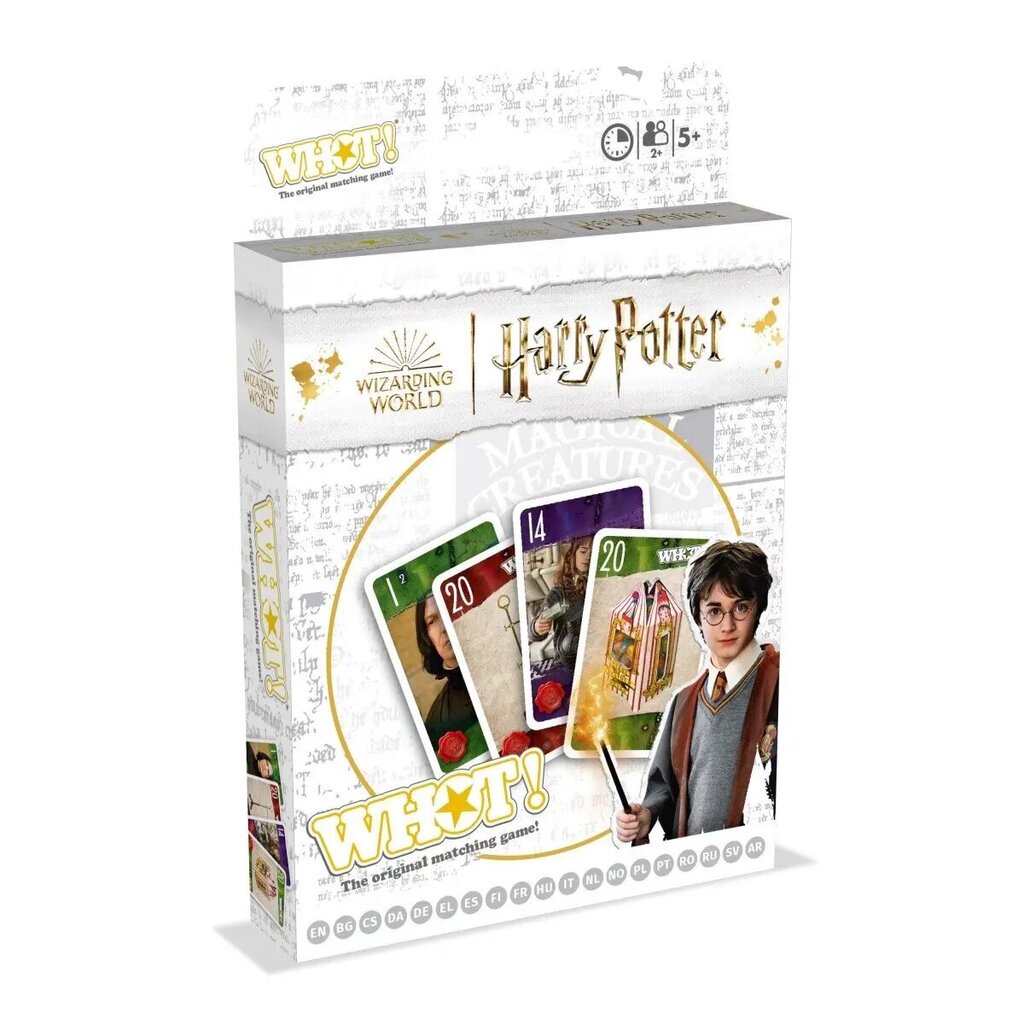 Lauamäng Whot! Harry Potter hind ja info | Lauamängud ja mõistatused | kaup24.ee