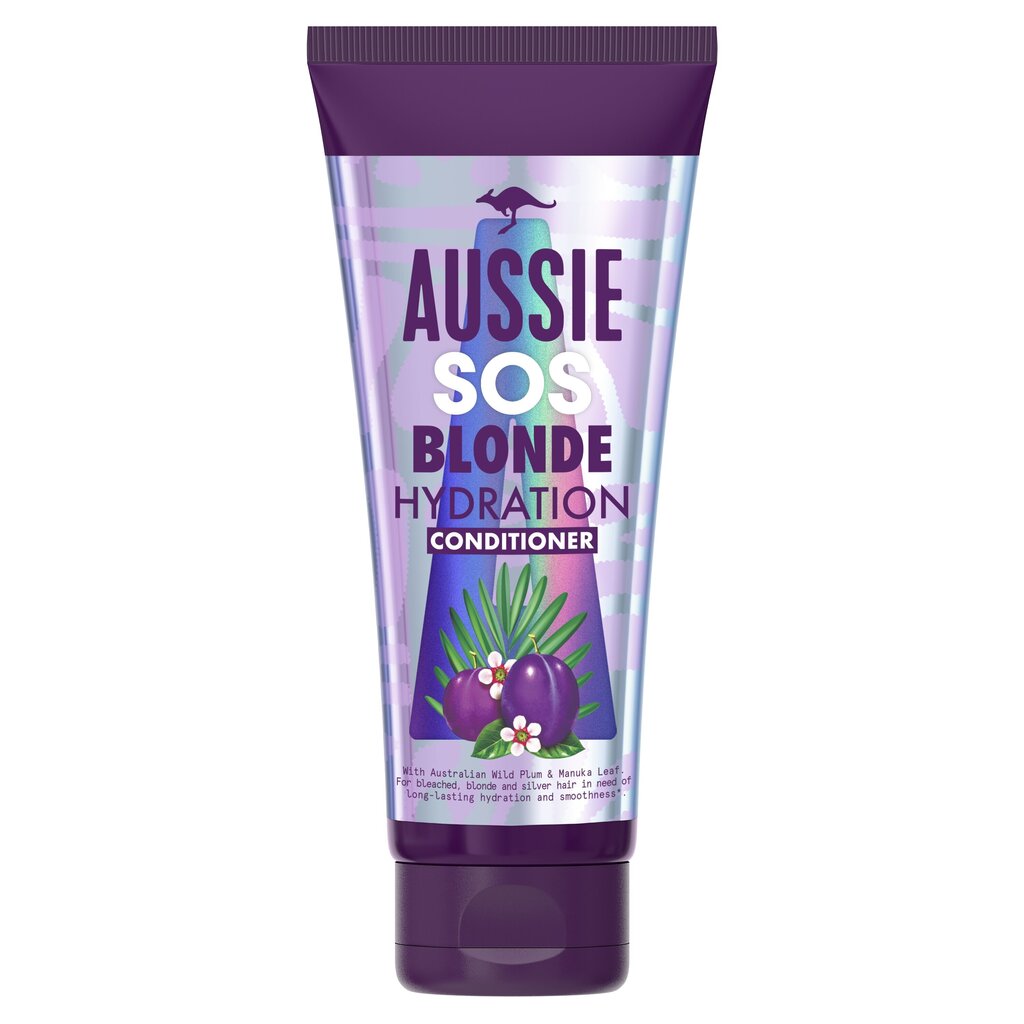 Niisutav palsam Aussie SOS Blonde blondidele juustele, 200 ml цена и информация | Juuksepalsamid | kaup24.ee