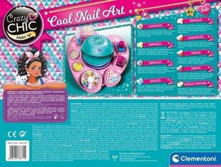 Küünehoolduskomplekt Clementoni Set Crazy Chic Cool nails hind ja info | Laste ja ema kosmeetika | kaup24.ee