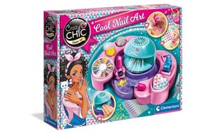 Küünehoolduskomplekt Clementoni Set Crazy Chic Cool nails цена и информация | Косметика для мам и детей | kaup24.ee