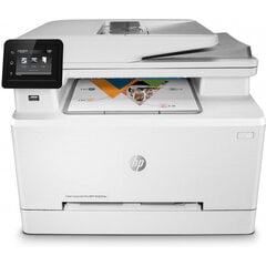 HP Color LaserJet Pro MFP M283fdw, Print, Copy, Scan, Fax, Front-facing USB printing; Scan to email; Two-sided printing; 50-sheet uncurled ADF hind ja info | Printerid | kaup24.ee