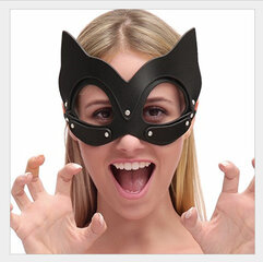 Seksikas nahast Cat Woman mask hind ja info | Naiste sekspesu | kaup24.ee