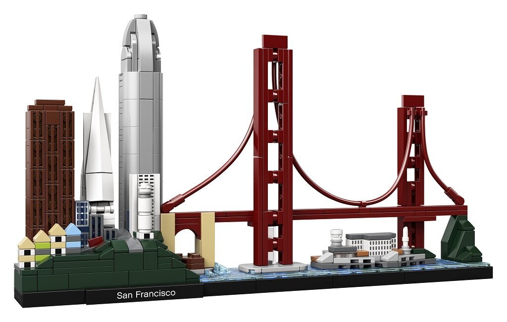 21043 LEGO® Architecture San Francisco цена и информация | Klotsid ja konstruktorid | kaup24.ee