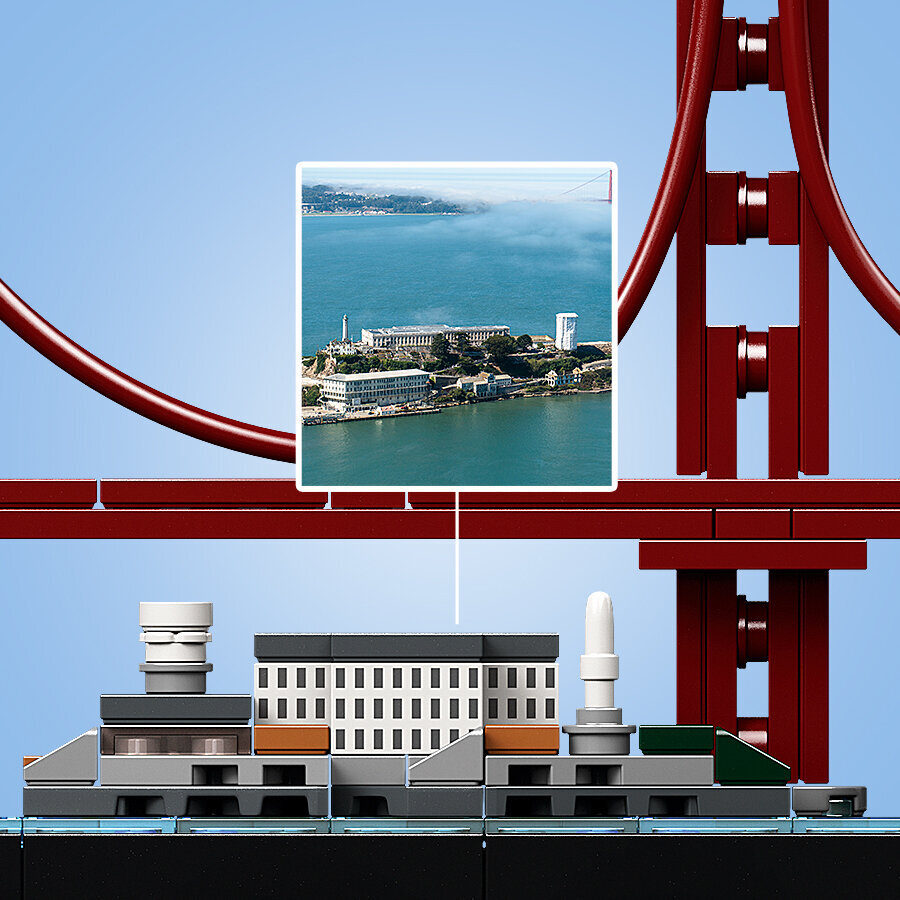 21043 LEGO® Architecture San Francisco hind ja info | Klotsid ja konstruktorid | kaup24.ee