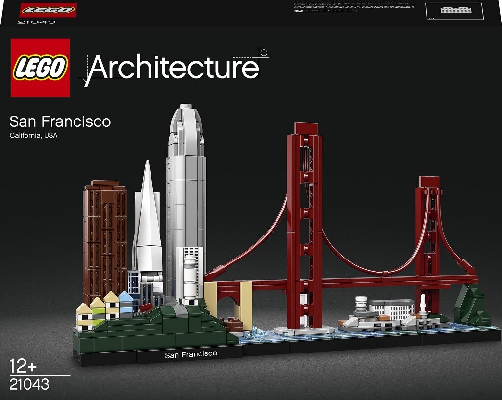 21043 LEGO® Architecture San Francisco hind ja info | Klotsid ja konstruktorid | kaup24.ee