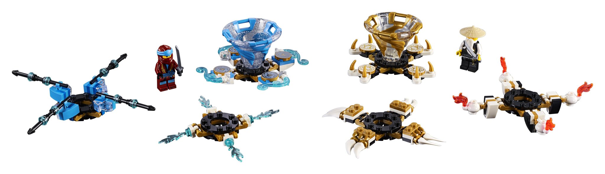 70663 LEGO® NINJAGO Spinjitzu Nya ja Wu hind ja info | Klotsid ja konstruktorid | kaup24.ee